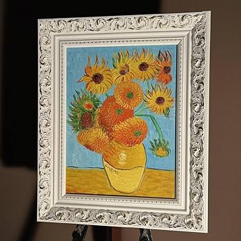 手書き油絵 ゴッホ 昼 仕事の間の休憩 額付 絵画 インテリア 油彩画 Amazon.co.jp: ゴッホ 昼：仕事の間の休息 アートポスター
